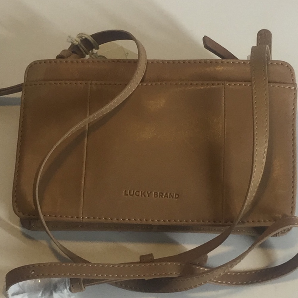 Lucky Brand 3-In-1 Convertible Leather Crossbody